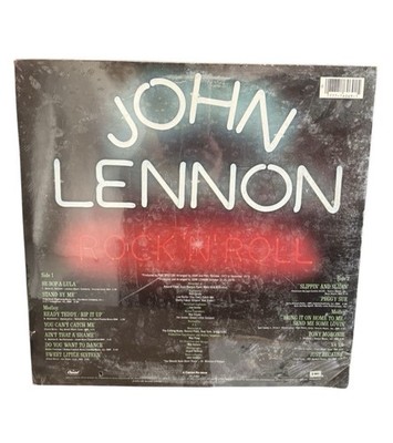 John Lennon Rock  N  Roll LP SEALED Capitol Reissue Beatles Solo Vinyl 16069