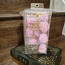 10 Pom Pom Pink Shower Curtain Hooks NWB Other