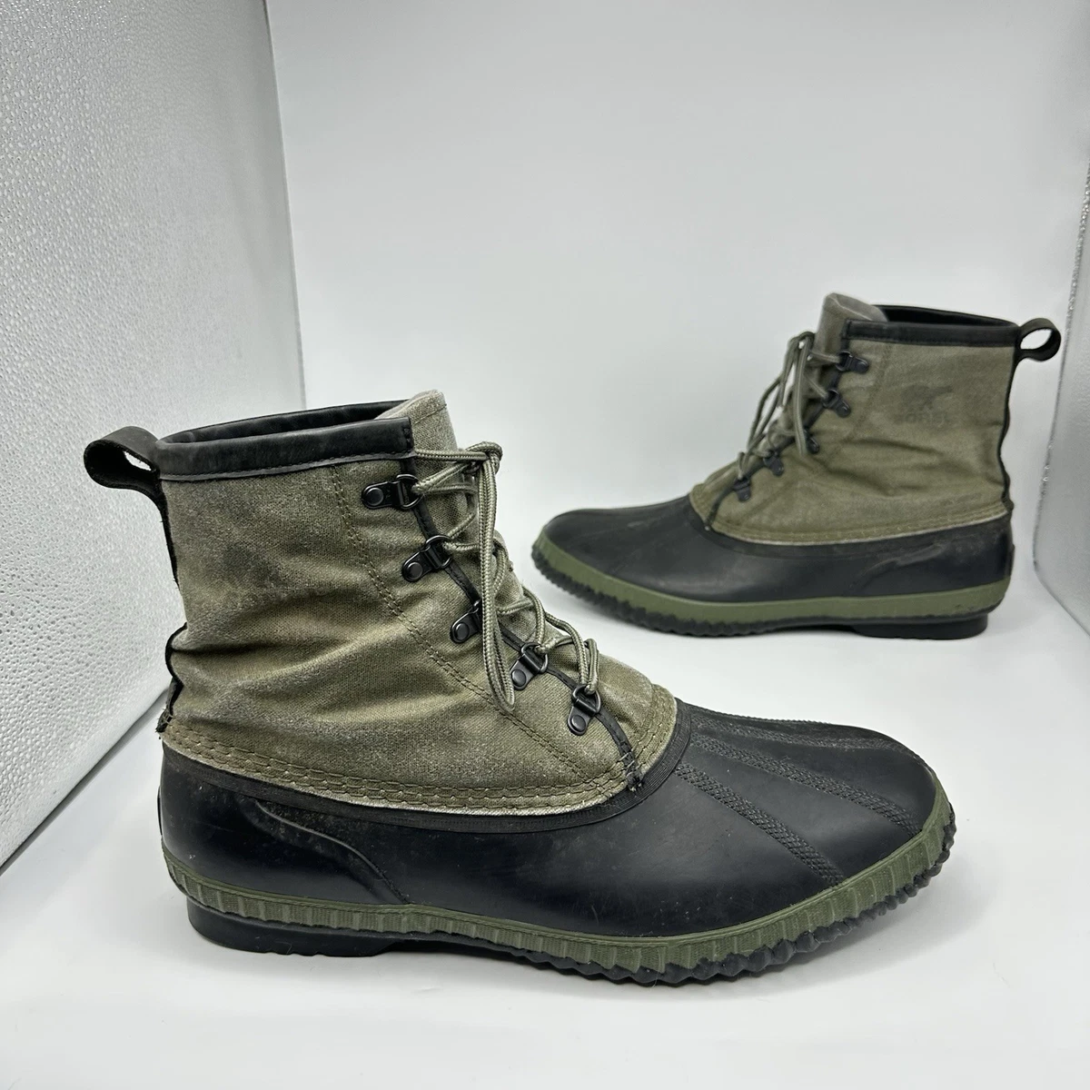Size 10 Men\'s Green Sorel Premium Waterproof Warm Lining Boots SOREL Green Boots for Men for Sale | Shop New & Used Men main image 2