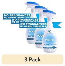3 pack Pet Odor Eliminator Spray, 24 oz, Fragrance Free, No Harsh Chemicals