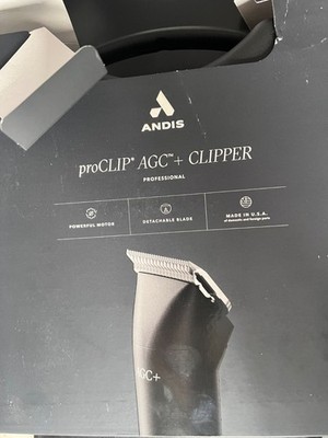 Andis ProClip AGC+ 24660 1-Speed Detachable Blade Clipper Kit, Black 6609