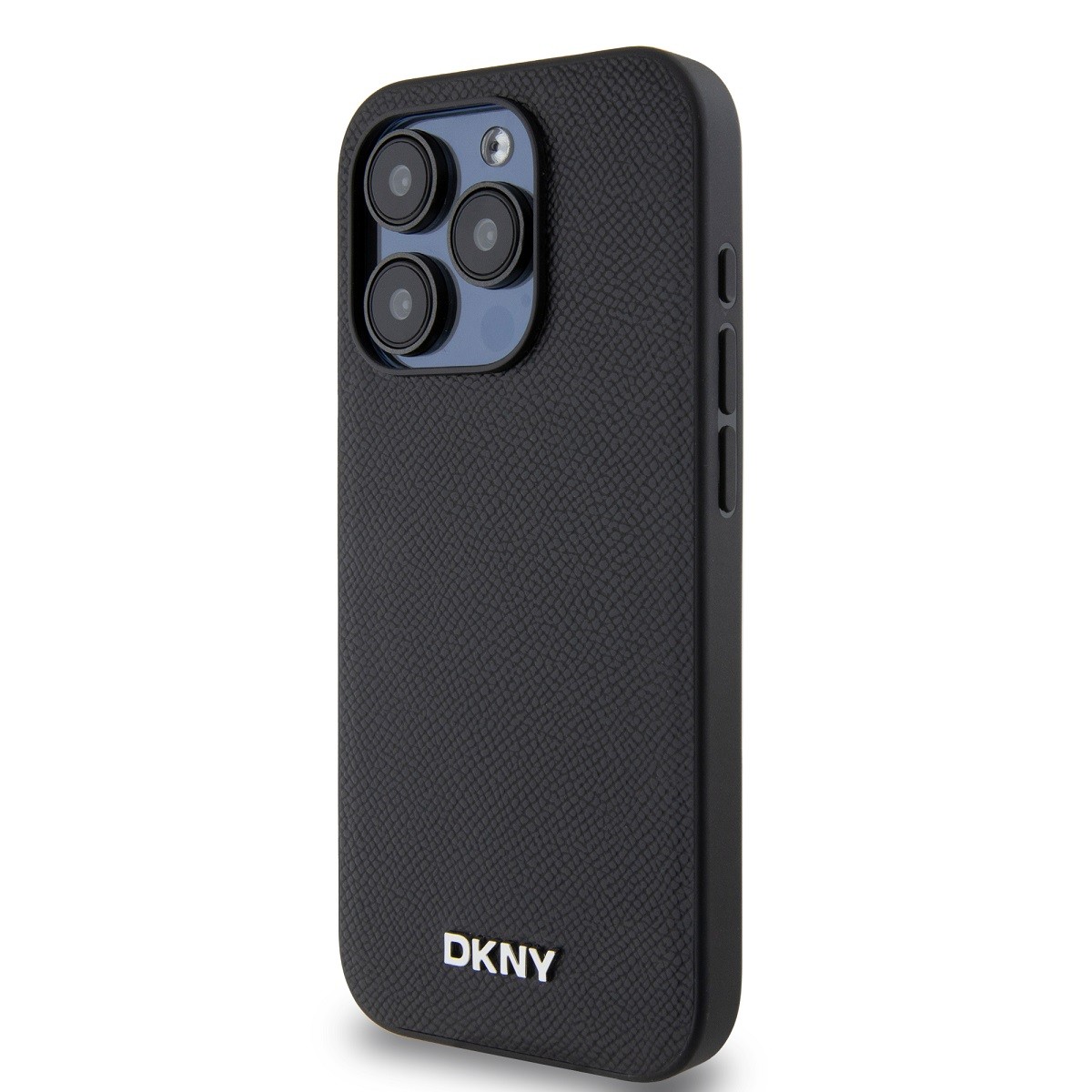 Coque iPhone 15 Pro Max DKNY Noir ideal pour proteger votre mobile au bureau