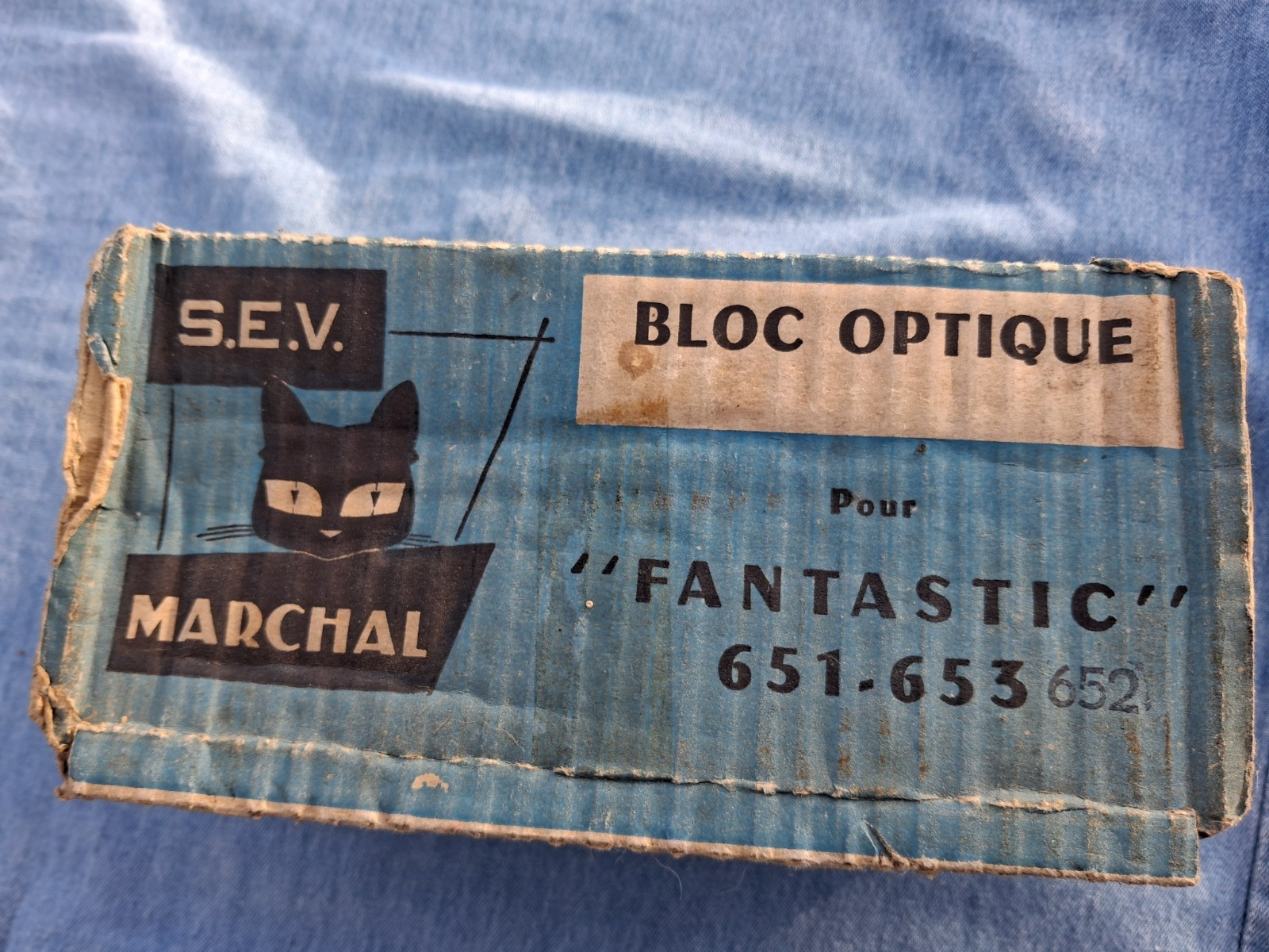 MARCHAL 652 FANTASTIC SPOT LIGHT LENS 1968 SHELBY MUSTANG FORD GT40 FERRARI ETC