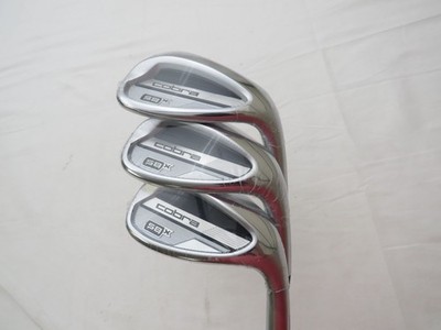 New Cobra SBX Wedge Set 50* 54* 58* KBS Max 80g Stiff Flex Steel Shafts