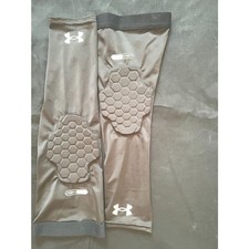 Under Armour Padded Elbow Sleeves McDavid HEX Technology Black NIB Pair Small