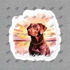 Beautiful Labrador Retriever Vinyl Sticker Dog Lover Decal 710094