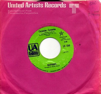 Raphael:Corazon Corazon/Madre:UA Latino:DJ:1960