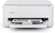 Canon PIXMA TS4320 Wireless Color Inkjet Printer for Duplex Printing, White   Co