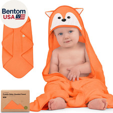 Hooded Baby Towel for Newborn - Viscose Derived from Bamboo Large Baby Bath Towe