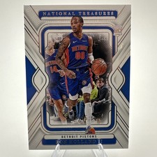 2024-25 National Treasures Ron Holland II RC Rookie #/75 Pistons
