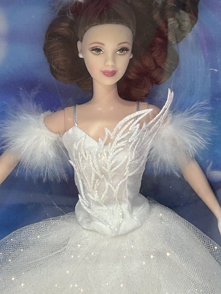 Bailarina Barbie Mattel Swan 2001 vintage del lago de los cisnes nueva en caja Foto 2 de 4