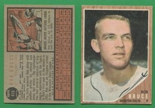 1962 Topps Baseball ~~~ BOB BRUCE ~~~ No. 419 ~~~ FREE S/H ~~