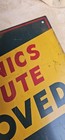 Original GM Hydramatic Service Sign Mechanics Institute Approved 30"x24" Steel — photo 3