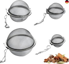 4 Stück Gewürzei,Gewürzsieb,Gewürzkugel Z...