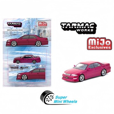 Tarmac Works 1:64 VERTEX Toyota Mark II JZX100   Red Metallic