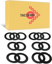 Black Small OD 1/2x28 1/2x36 Barrel Shim Kit for 9mm 20 Pack 