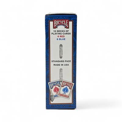 Bicycle Playing Cards 6種セット Bicycle 12 Decks of Playing Cards - Standard Face 6-Red 6-Blue | eBay