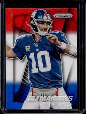 2014 Panini Prizm Eli Manning Red White And Blue #23 Giants