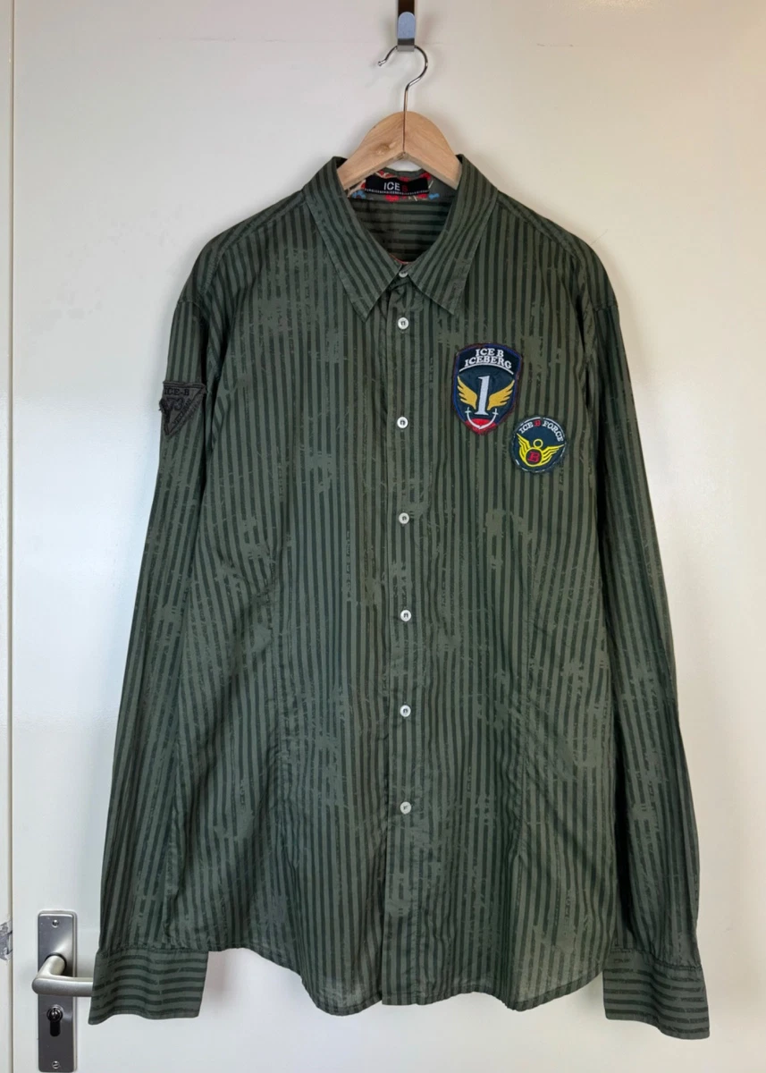 Iceberg Long Sleeve Casual Button-Down Shirts for Men for sale | eBay