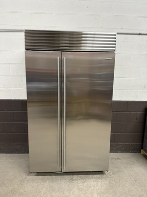 Sub-Zero BI48S/S/TH- 48'' Classic Refrigerator Side by Side  Built-In Stainless