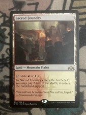 MTG Sacred Foundry Guilds of Ravnica 254/259 Regular Rare Magic The Gathering