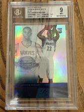 2014 Panini Prestige Premium #161 Andrew Wiggins / 99 Bonus Shots Blue RC Graded