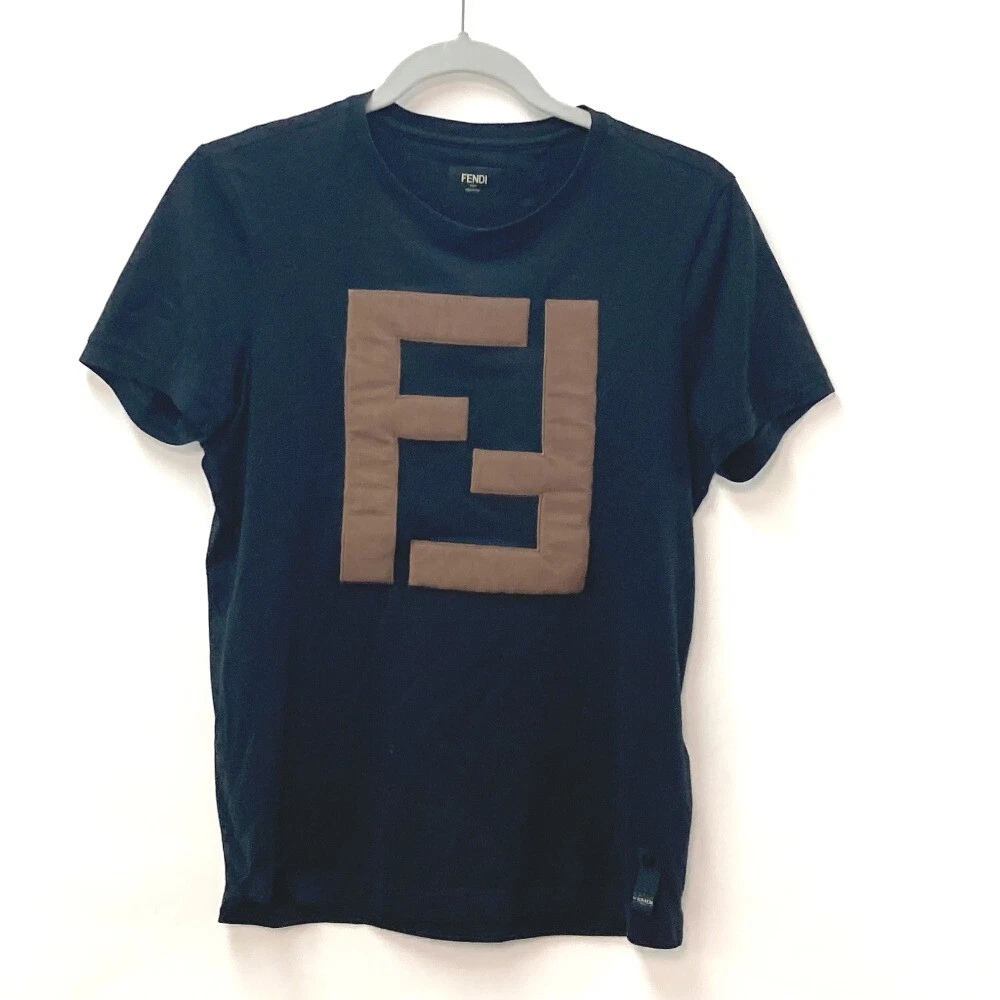 FENDI FY0894 logo Tops Cut-and-sew Apparel Short sleeve T-shirt