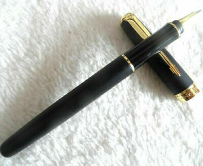 Perfect Parker Sonnet Series Matte Black Silver Clip 0.5mm Fine Nib Fountain Pen