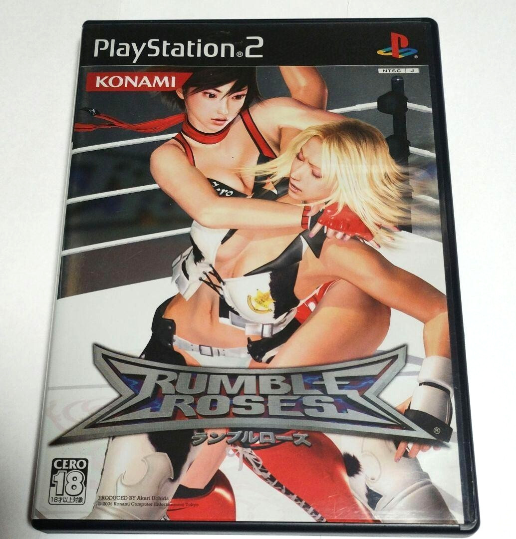 Rumble Roses Sony Playstation 2 PS2 Japanese ver Tested
