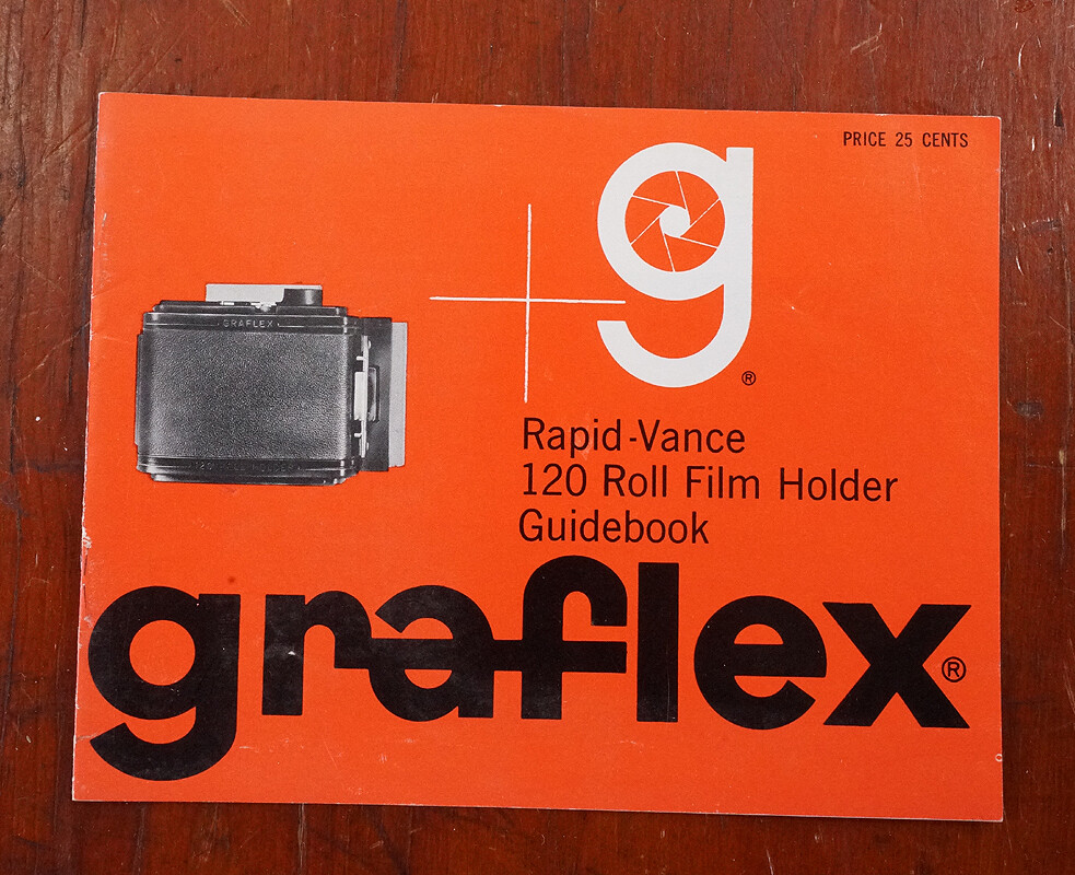 （②）　パック GRAFLEX RAPID-VANCE ROLL FILM BACK INSTRUCTION BOOK/221878 | eBay