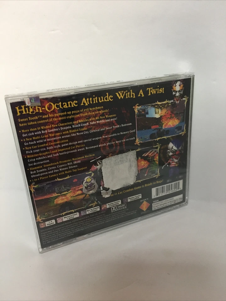 Twisted Metal 4 Playstation Brand New Sealed - Image 4 of 4