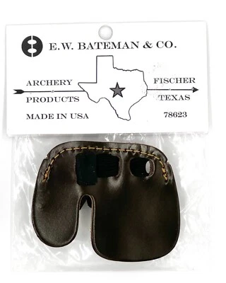Bateman Cordovan Split Finger Archery Shooting Tab