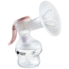Tommee Tippee Made for Me Single Manual Breast Pump - Baby Bottle Included