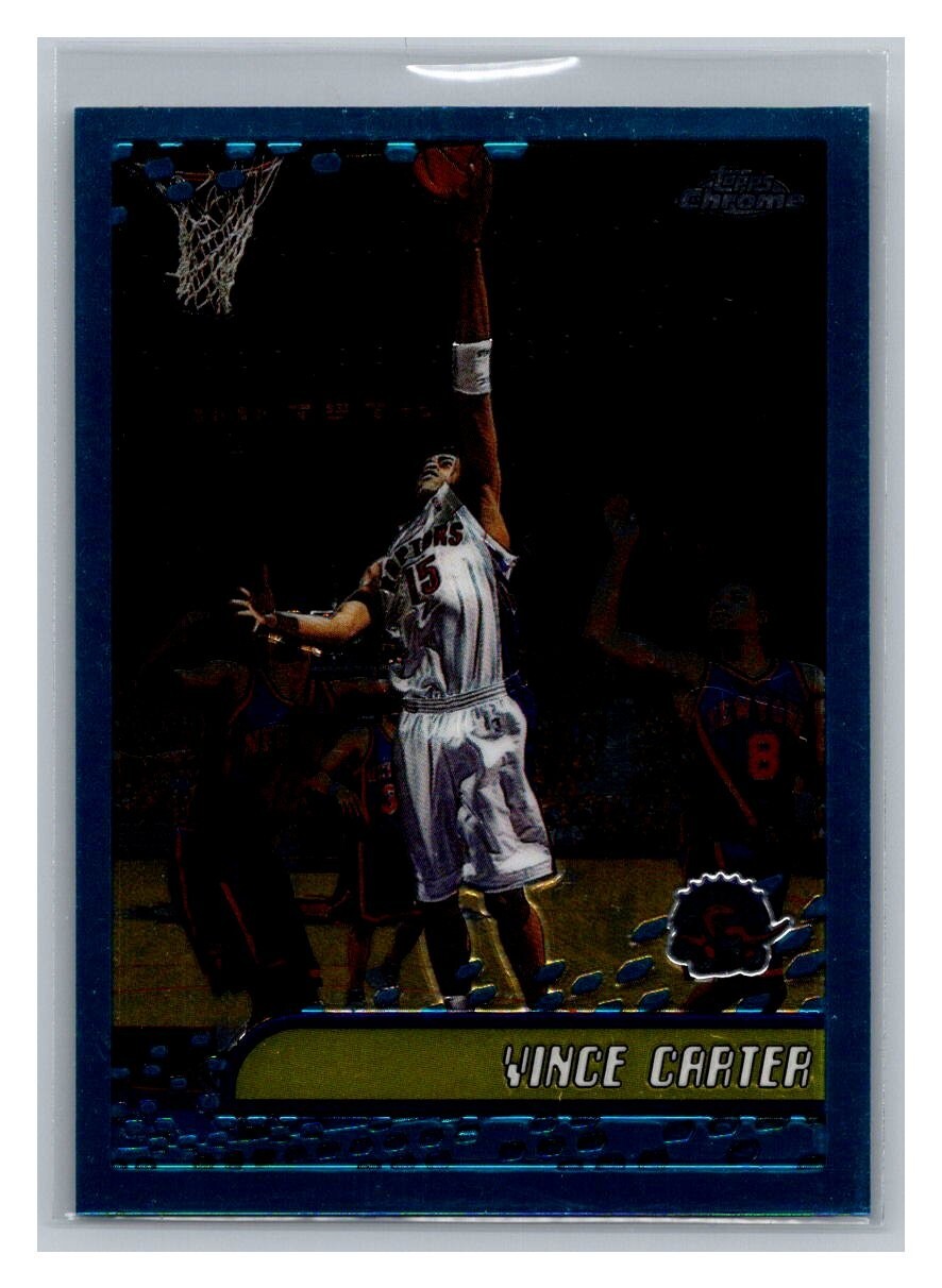 2001-02 Topps Chrome #10 Vince Carter - Toronto Raptors