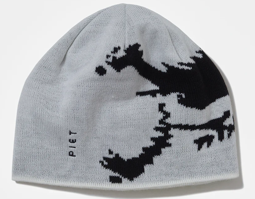 Oakley Piet Skull Double Face Beanie Double Side - White Oakley Piet Skull Double Face Beanie Double Side - White