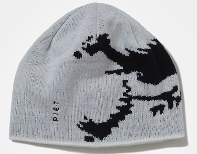 Oakley Piet Skull Double Face Beanie Double Side - White Oakley Piet Skull Double Face Beanie Double Side - White