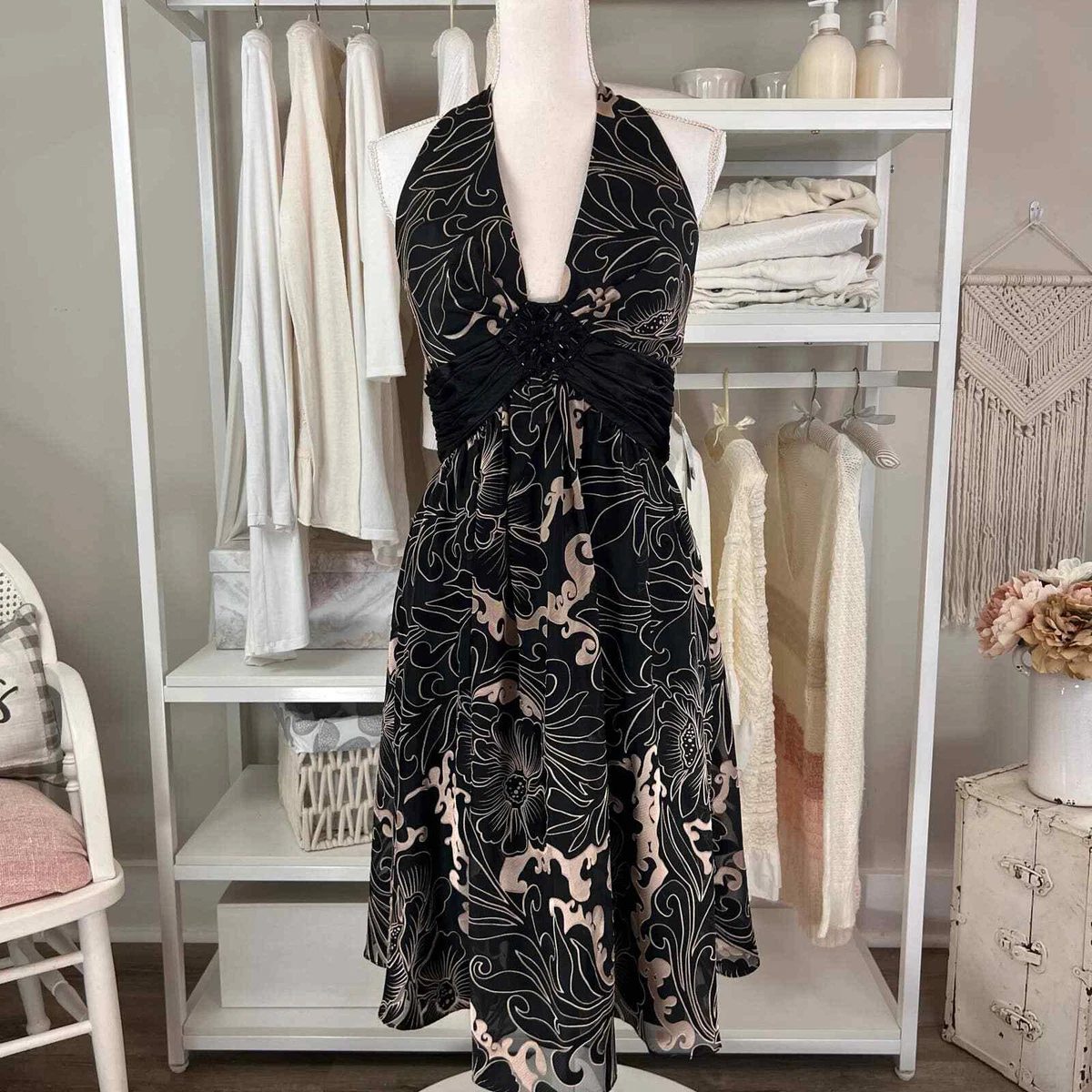 BG Collection Sz 10 semi formal special occasion black gold