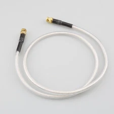 Silver Plated 75 ohm Digital Audio BNC Cable High Fidelity Digital Cable