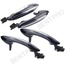 Manija de puerta exterior Comfort Access negra con LED para BMW F07 F10 F11 F06 F01 F04