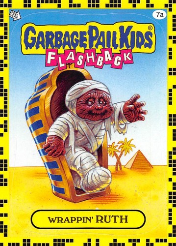GARBAGE PAIL KIDS 2011 FLASHBACK SERIES 2 PICK-A-CARD YELLOW BASE STICKERS TOPPS - Picture 26 of 321