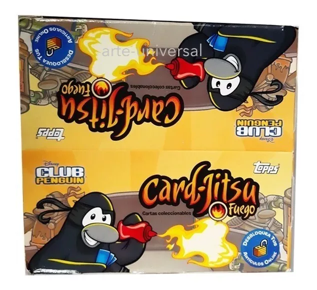 Club Penguin Card-Jitsu Sealed Pack Cards Topps Disney 