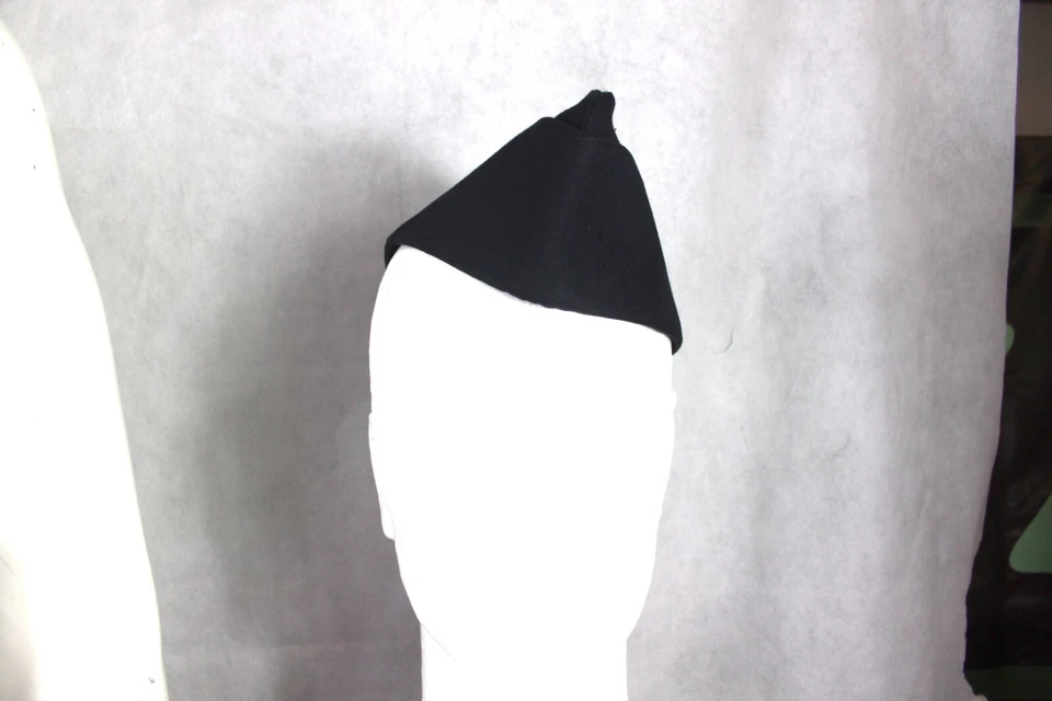 Genuine Surplus French Airforce Side Cap Fatigue Cap Chip Packet Hat Navy Blue - Image 2 of 4