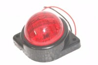 Universelle LED Rote Linse 12V RüCklicht Seitenblinker Positionslicht Gec