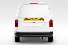 Magnetisches fluoreszierendes Warnschild f&uuml;r Verkehrsmanagement