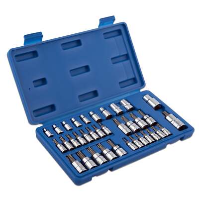 Master Torx Socket BIt Driver Tool Set Male and Female Torx
