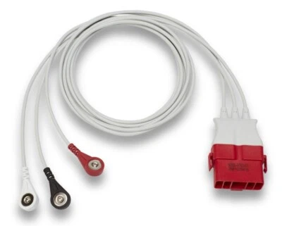 ZOLL MEDICAL Zoll Series Reference Number 8009-0762-01 OneStep ECG Leads - AHA (3-Lead ECG)