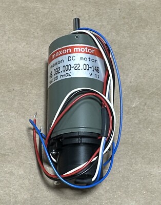 NEW NO BOX- Maxon DC Motor 43.032.000-22.00-146 Swiss Made || FAST