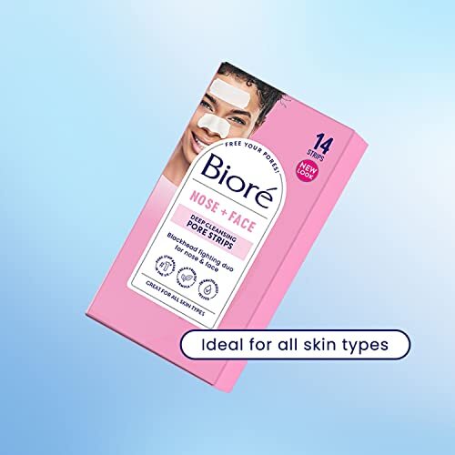 Biore Deep Cleansing Blackhead Remover Nose Strips and Face Pore Strips Combo, - Picture 4 of 5