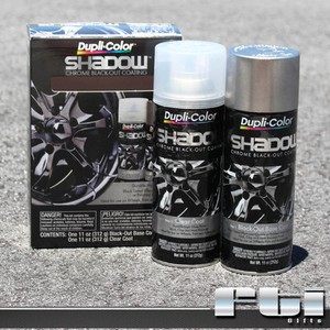 Dupli-Color SHD1000 Shadow Wheels Rims Chrome Black-Out Coating ...