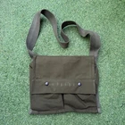 US Army Surplus Issue Claymore Bag Olive Green Canvas to Hold Mine & Clacker